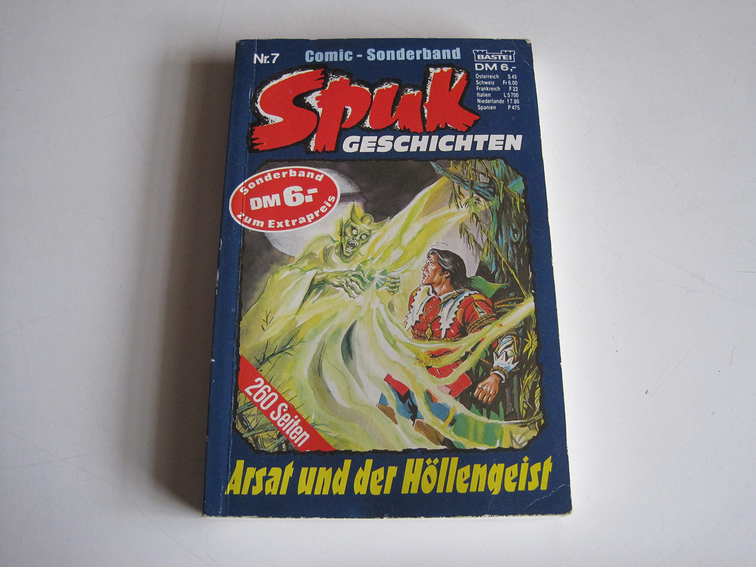 Arsat und der Höllengeist. Comic-Sonderband 7 (Spuk Geschichten) Fiction Books