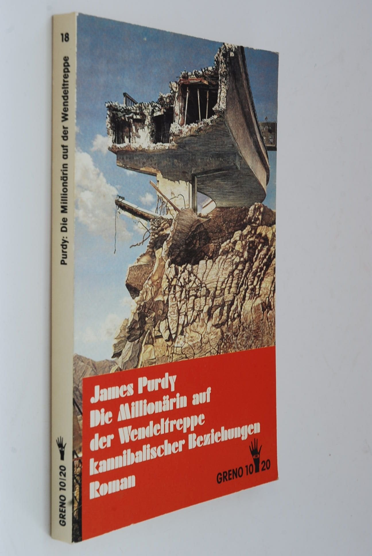 Greno 10/20: James Purdy: Die Millionärin auf der Wendeltreppe kannibalischer Beziehungen. Roman Books