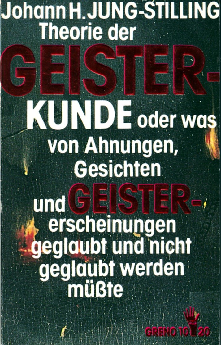 Theorie der Geisterkunde Philosophy