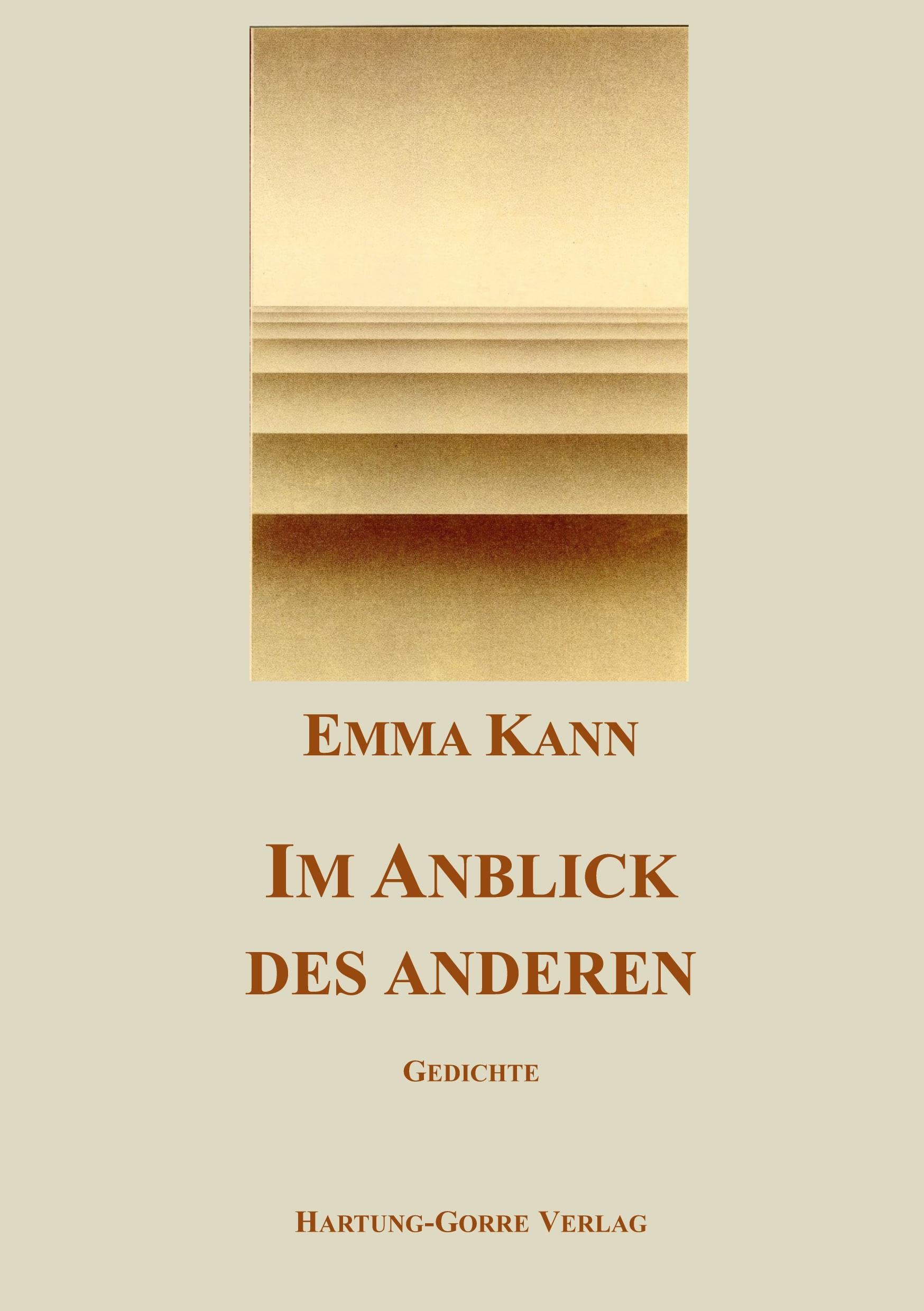 Im Anblick des Anderen: Gedichte 1989 Poetry