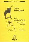Das poetische Werk: Briefe, Gedichte und Prosa. Übers. v. M. Burkert (Bibliothek des Esseintes) Poetry