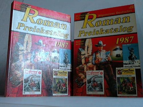 Allgemeiner Deutscher Roman Preiskatalog 1987 Books