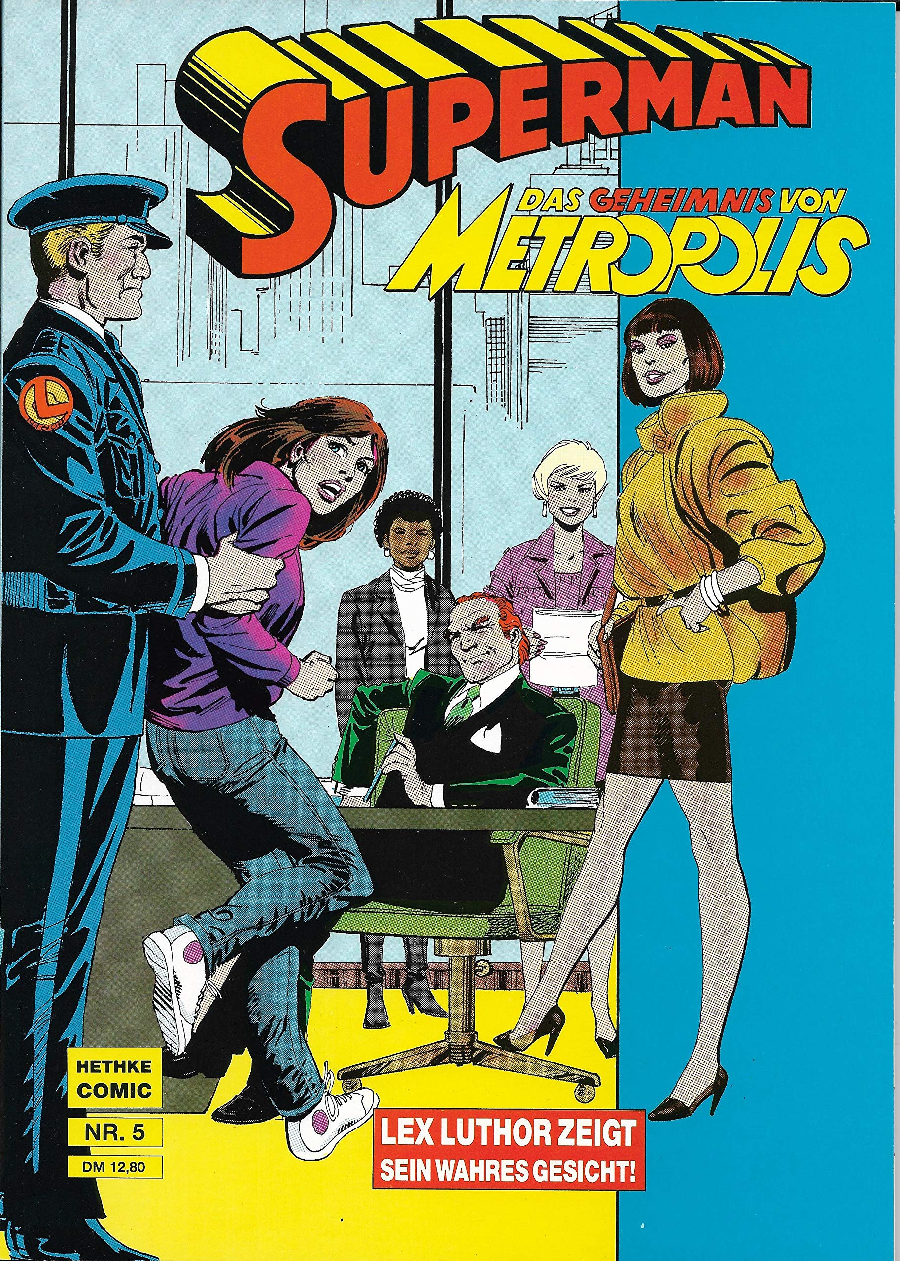 superman album 5 das geheimnis von metropolis Manga