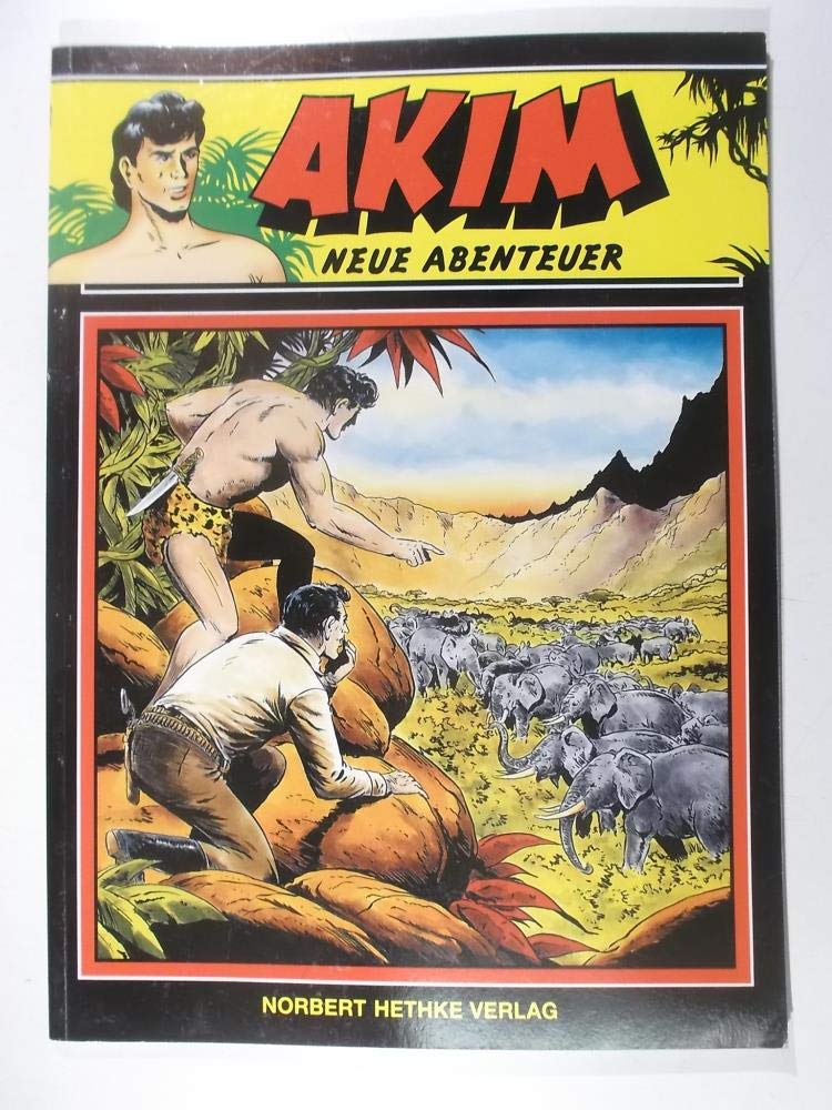 Akim, Neue Abenteuer, Softcover Band 3, "Der Elefantenfriedhof" Books