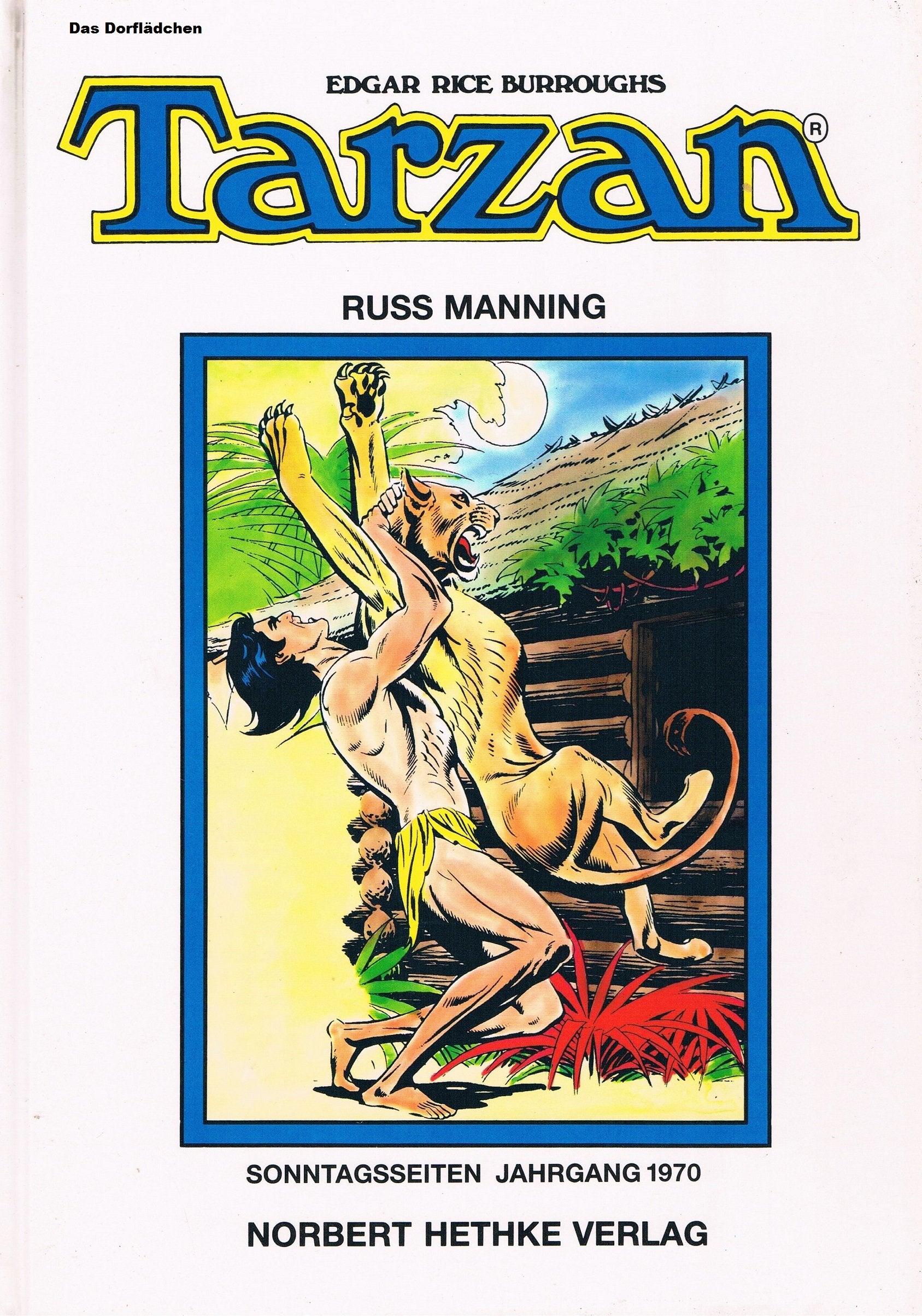 Tarzan Sonntagsseiten Jahrgang 1970 Books