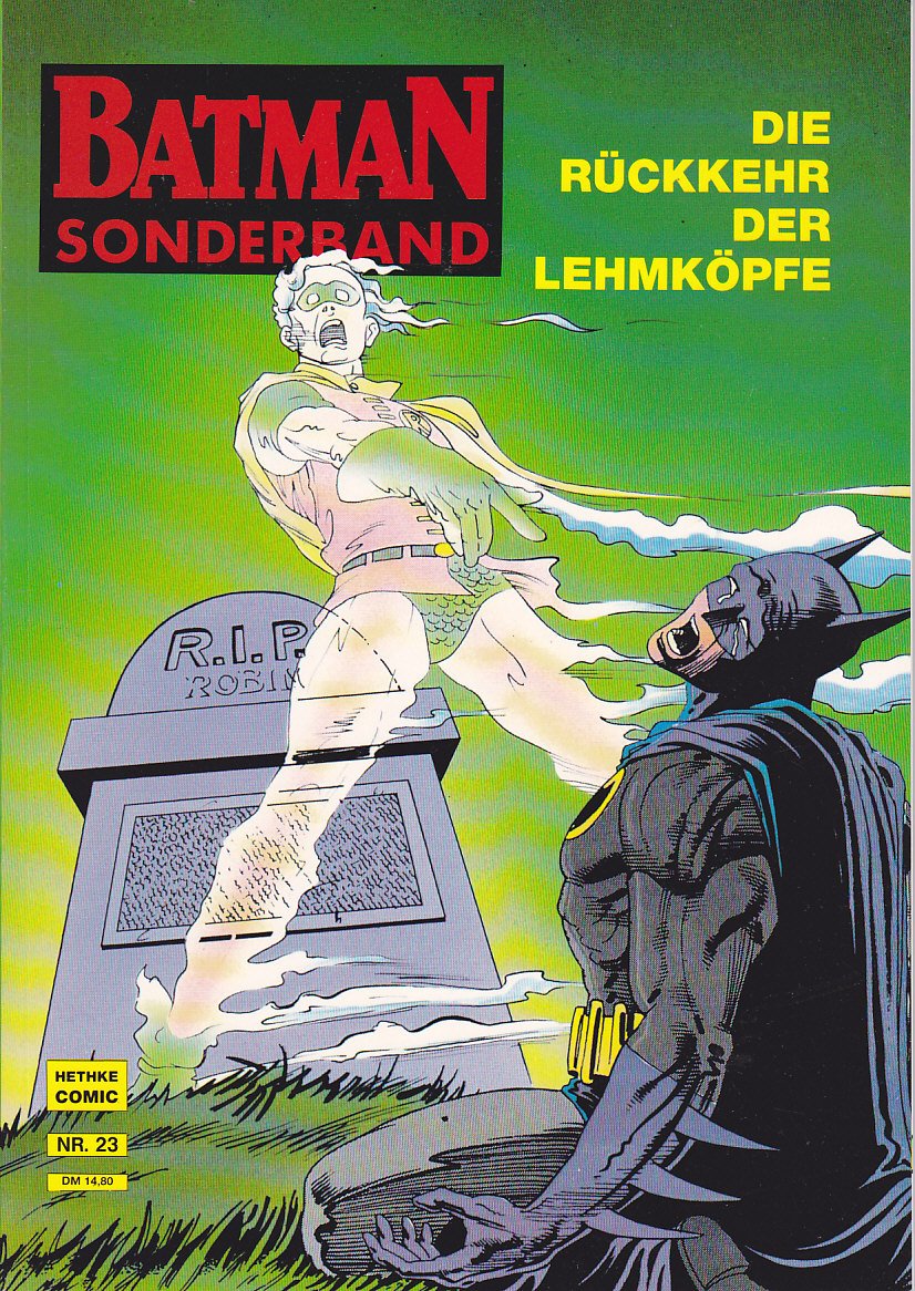 Batman Sonderband Nr. 23 Die Rückkehr der Lehmköpfe Manga
