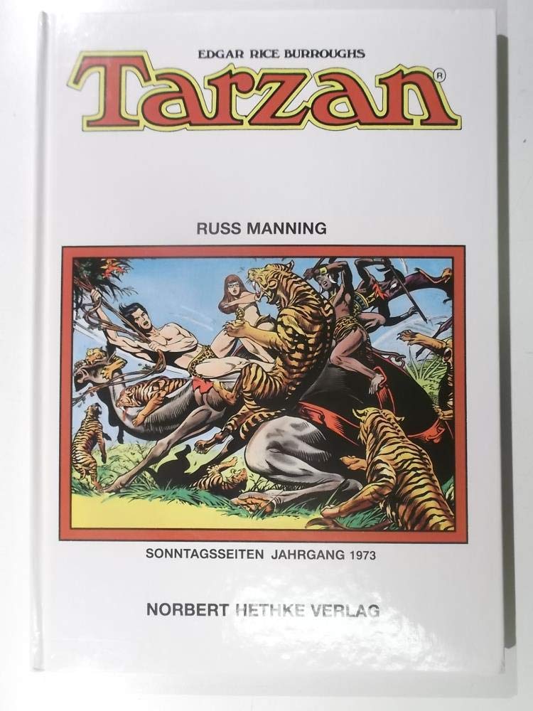 Tarzan Sonntagsseiten Jahrgang 1973 book
