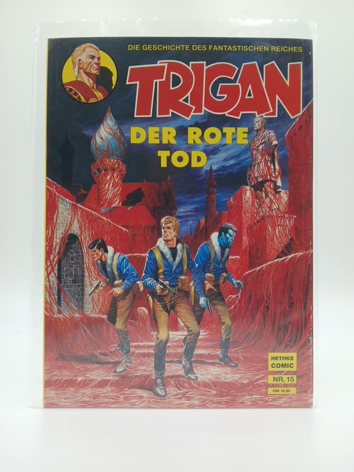 TRIGAN Softcover Bd. 15, Der rote Tod (Science Fiction Comics) Books
