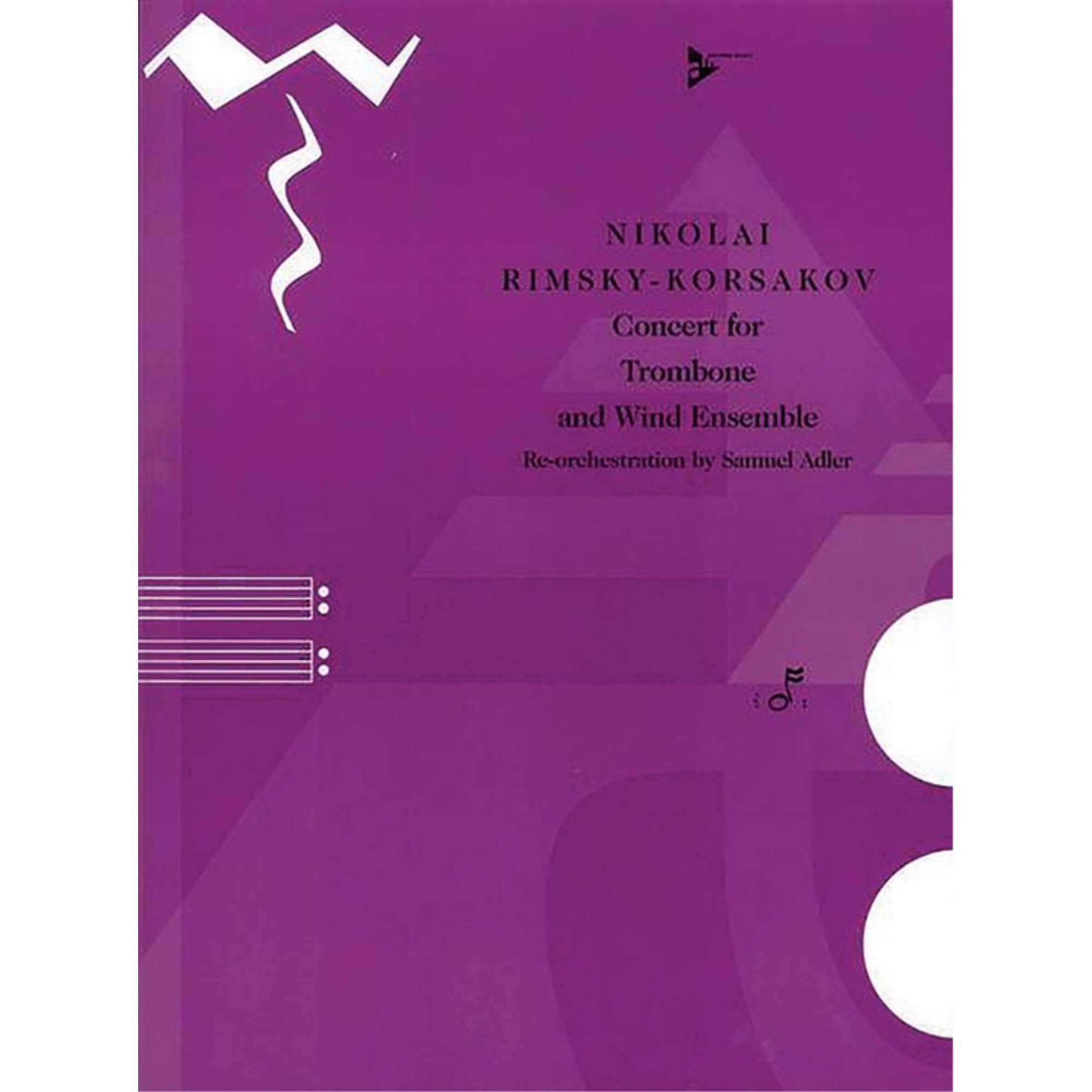Concert for Trombone and Wind Ensemble: Posaune und Bläserensemble. Partitur und Stimmen. Sheet Music