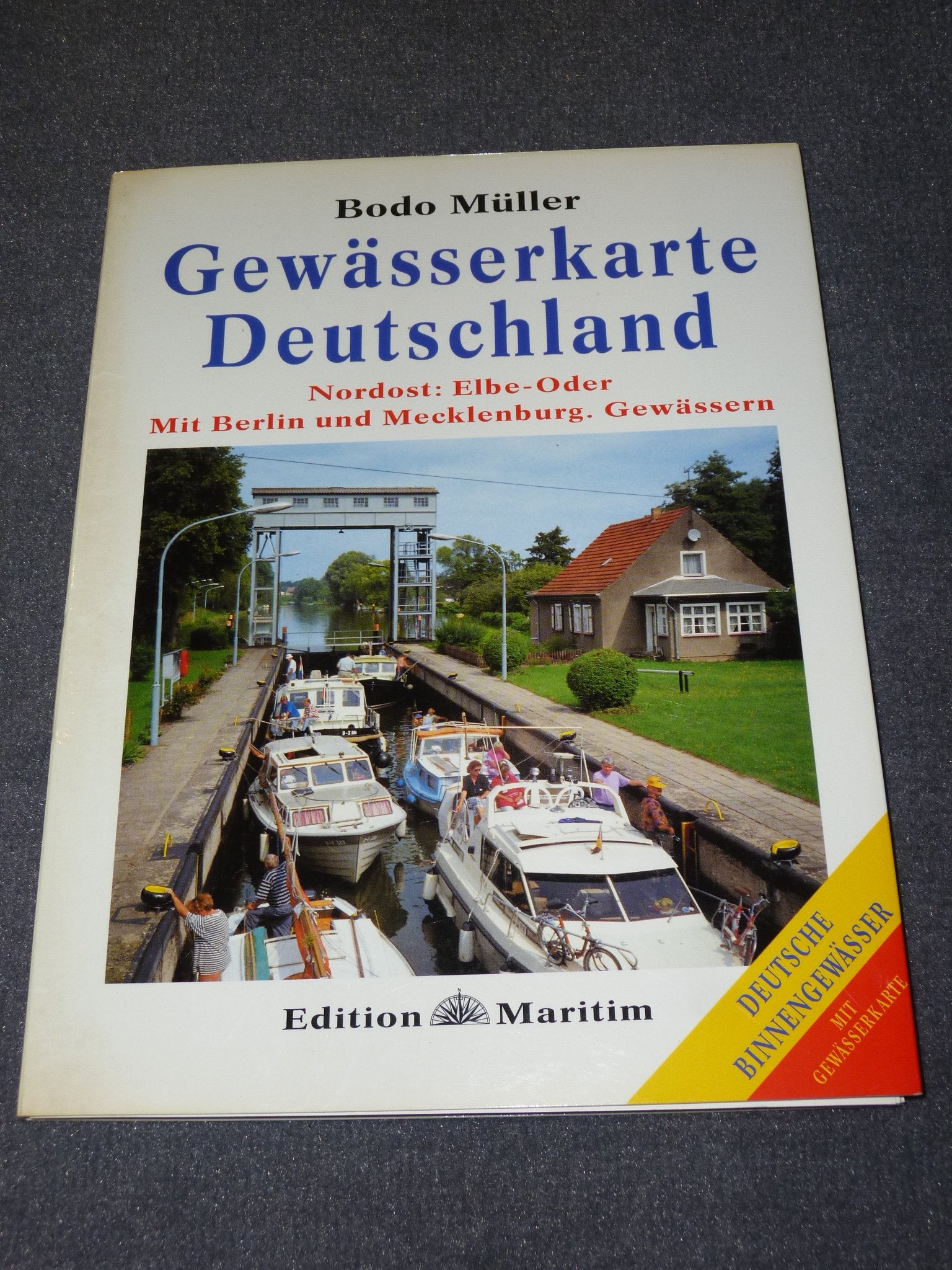 Gewässerkarte Deutschland Nordost: Elbe / Oder Leisure, Home & Garden Books