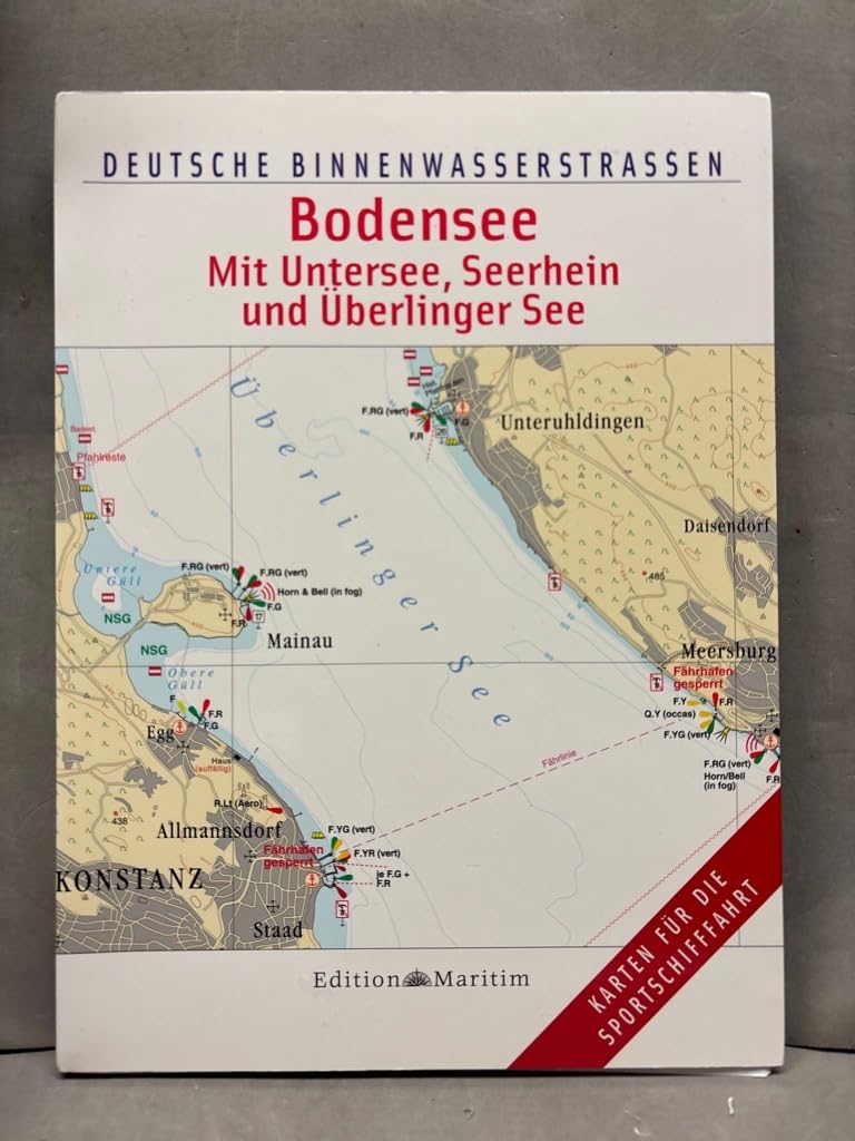 Deutsche Binnenwasserstrassen: Bodensee - Mit Untersee, Seerhein und Überlinger See: Deutsche Binnenwasserstraßen 10 Leisure, Home & Garden