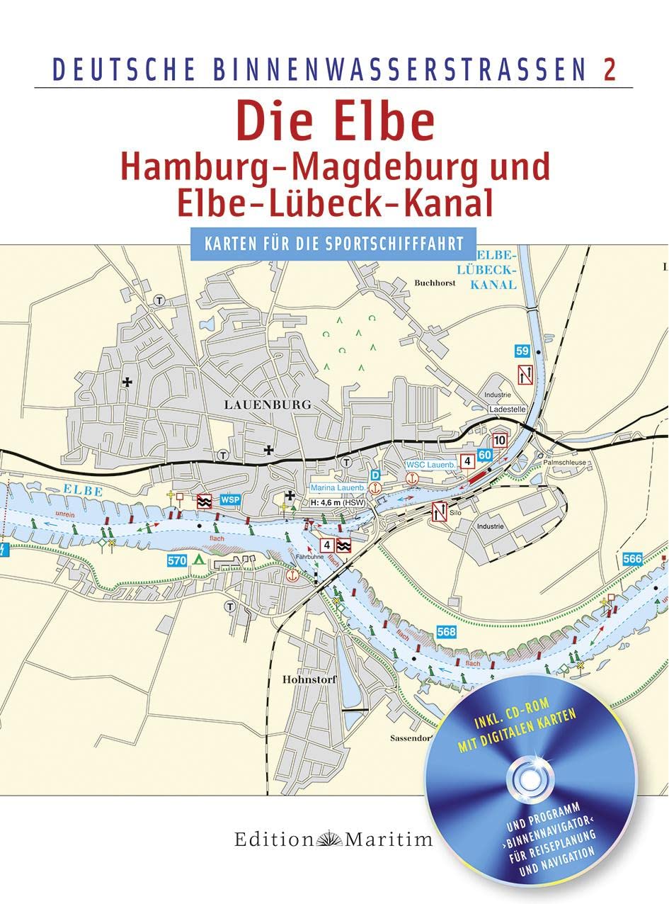 Deutsche Binnenwasserstraßen 02. Die Elbe / Hamburg - Magdeburg und Elbe-Lübeck - Kanal Leisure, Home & Garden