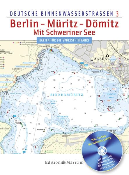 Deutsche Binnenwasserstraßen 03 Berlin - Müritz - Dömitz / Mit Schweriner See Leisure, Home & Garden