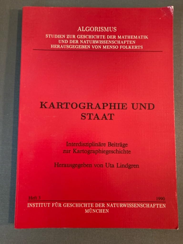 Kartographie und Staat: Interdisziplinäre Beiträge zur Kartographiegeschichte Geology & Geography