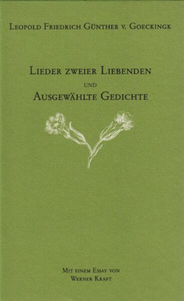 Lieder zweier Liebenden und Ausgewählte Gedichte Poetry