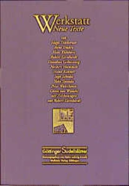 Werkstatt Contemporary literature Books