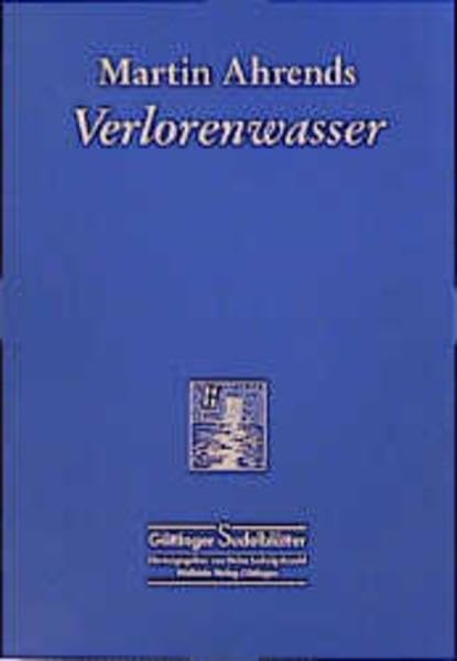 Verlorenwasser (Göttinger Sudelblätter) book