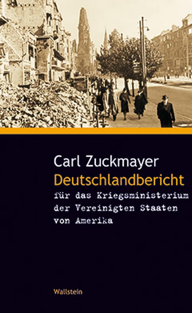 Deutschlandbericht für das Kriegsministerium der Vereinigten Staaten von Amerika Social Sciences