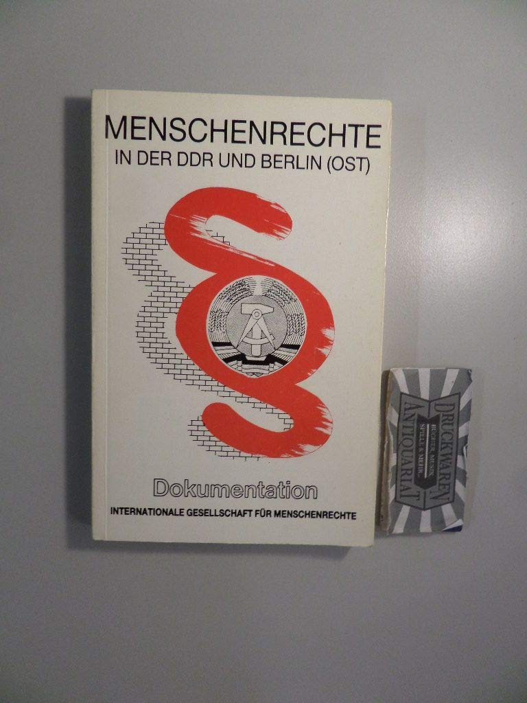 Menschenrechte in der DDR und Ost-Berlin Law