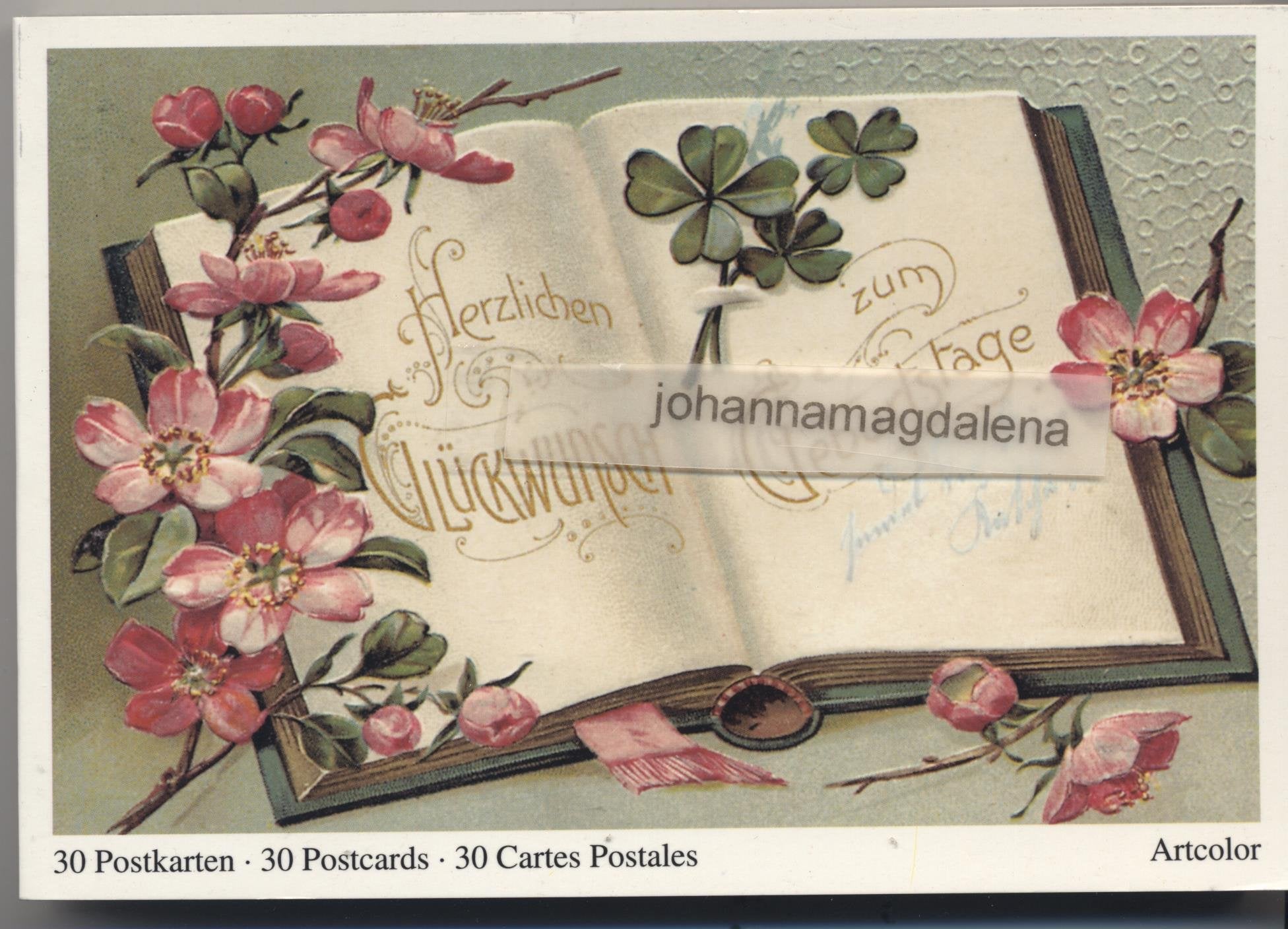 Historische Glückwunschkarten. 30 Postkarten /30 Postcards /30 Cartes Postales Travel