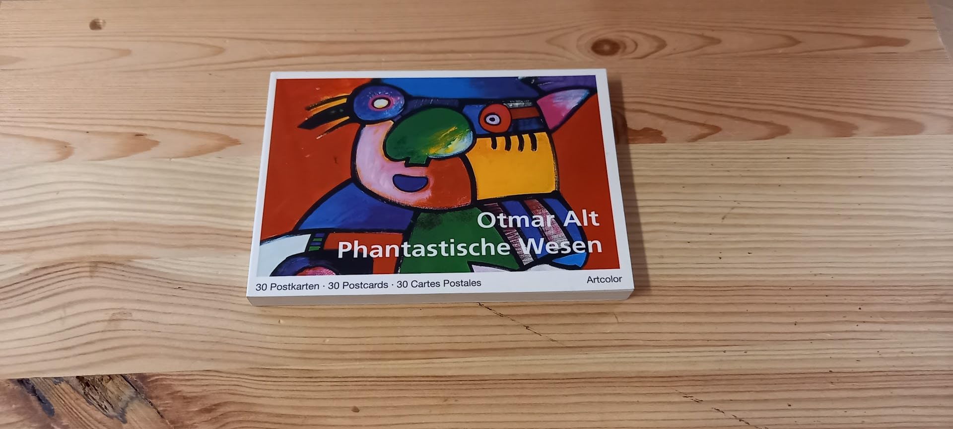 Otmar Alt: Phantastische Wesen. 30 Postkarten /30 Postcards /30 Cartes Postales Travel