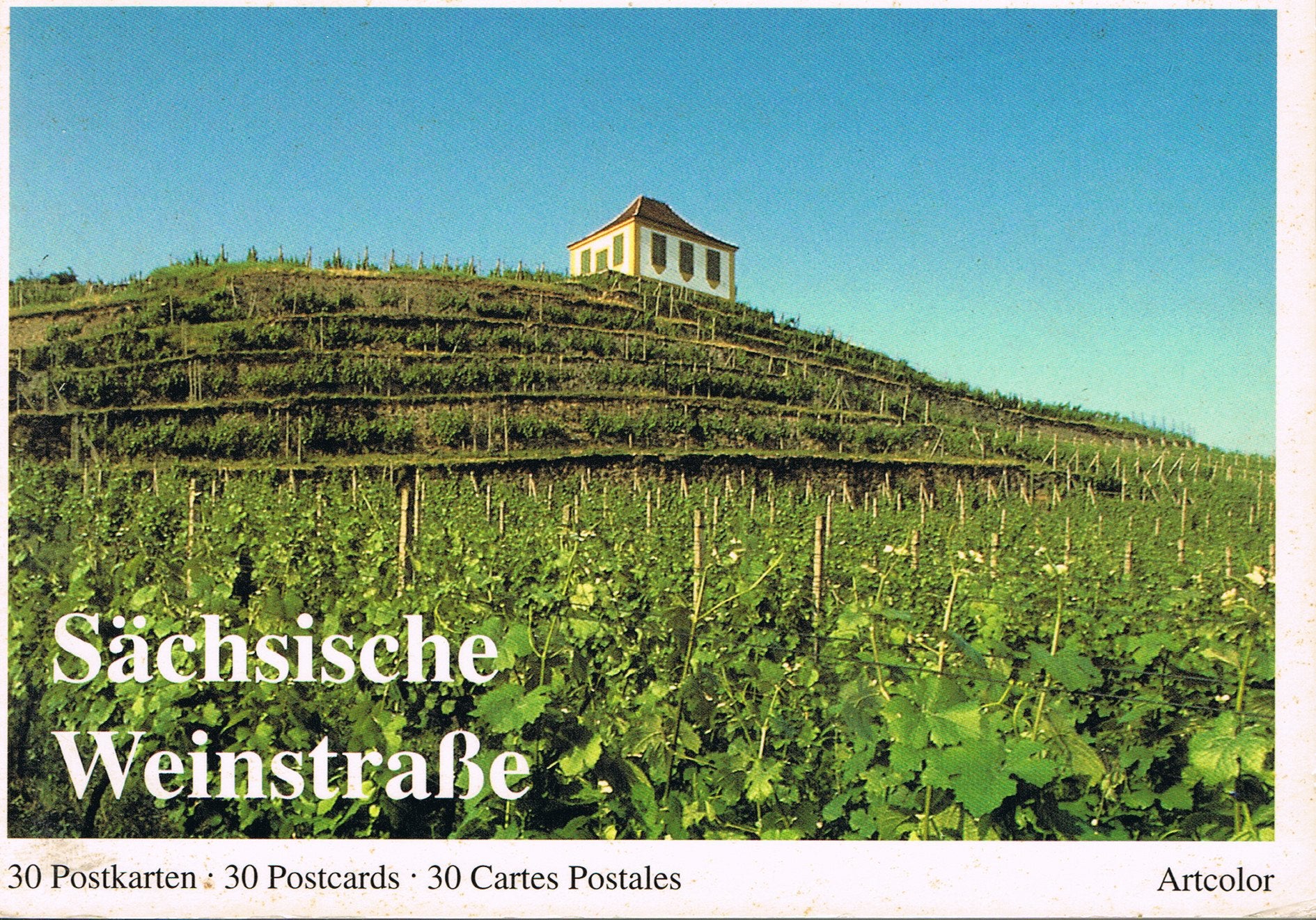 Sächsische Weinstrasse. 30 Postkarten /30 Postcards /30 Cartes Postales Travel