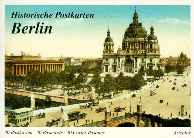 Historische Postkarten Berlin. 30 Postkarten /30 Postcards /30 Cartes Postales Travel