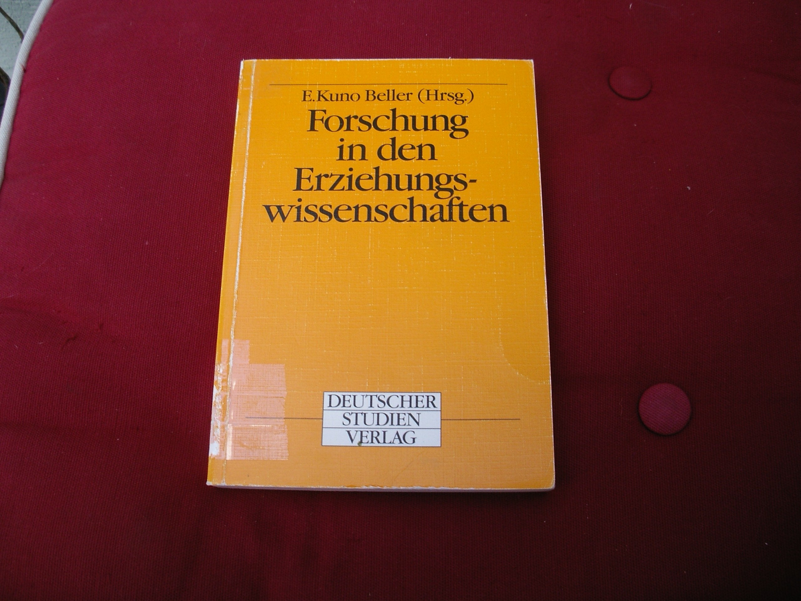 Forschung in den Erziehungswissenschaften Education & Training