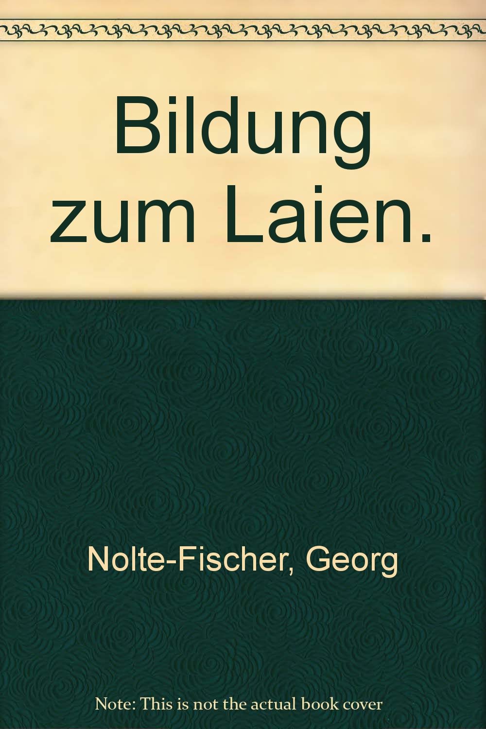 Bildung zum Laien. Zur Soziologie des schulischen Fachunterrichts General education