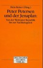 Peter Petersen und der Jenaplan, Von der Weimarer Republik bis zur Nachkriegszeit Essays & Short Stories