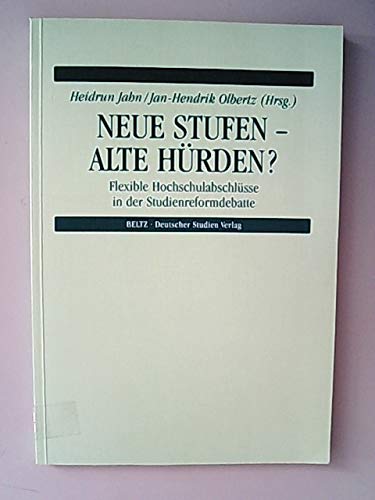 Neue Stufen - alte Hürden? Books