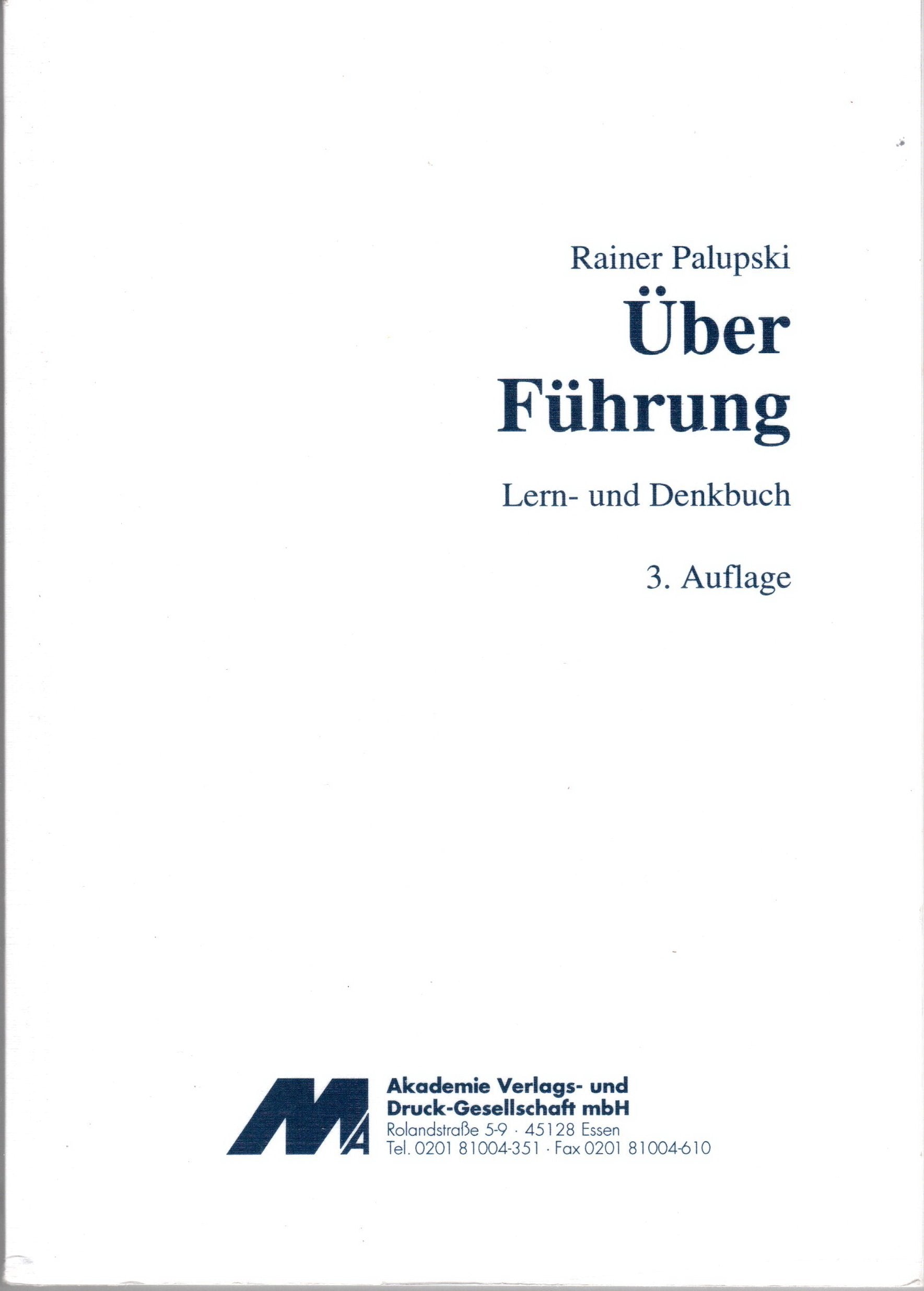 Über Führung: Lern- und Denkbuch Books