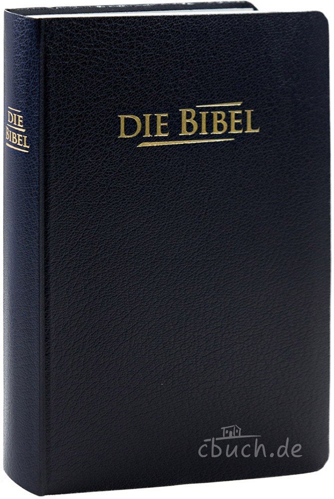 Die Bibel - Standardausgabe (Kunstleder, schwarz): Elberfelder Überarbeitung 2003, Edition CSV Hückeswagen, Kunstleder, Blindschnitt, Hardcover schwarz, mit Karten Religion & Esotericism
