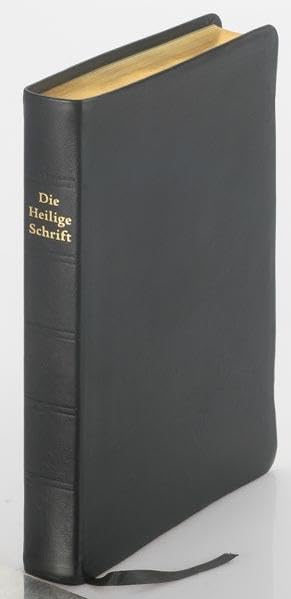 Die Bibel - Standardausgabe (Leder, schwarz): Elberfelder Überarbeitung 2003, Edition CSV Hückeswagen, Standardausgabe, feines Kalbsleder, schwarz, Goldschnitt, mit Karten Religion & Esotericism
