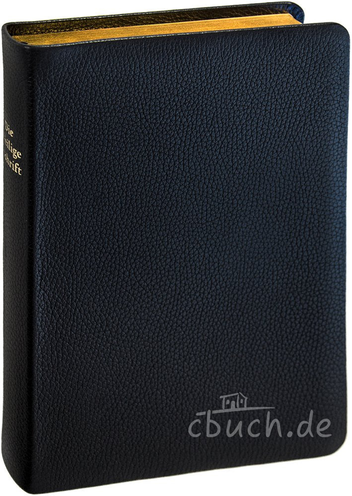 Die Bibel - größere Schreibrandausgabe: Elberfelder Überarbeitung 2003, Edition CSV-Hückeswagen, Leder, schwarz, Goldschnitt, mit Karten Religion & Esotericism