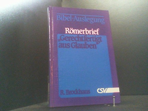 Römerbrief - Gerechtfertigt aus Glauben Books