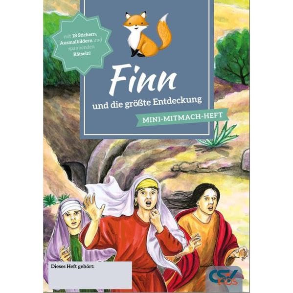 Finn und die größte Entdeckung: Mini-Mitmach-Heft Non-fiction