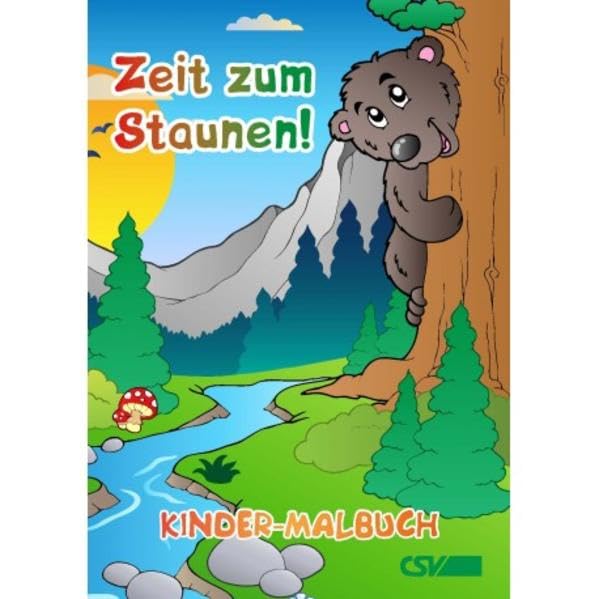 Zeit zum Staunen!: Kinder-Malbuch Religion & Esotericism