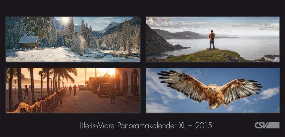 Panorama XL 2015: großer Wandkalender mit Bibelworten Books