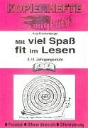Mit viel Spaß fit im Lesen 3./4. Jahrgangsstufe: Freiarbeit, Offener Unterricht, Differenzierung Learning & Reference