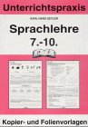Sprachlehre 7.-10. Jahrgangsstufe: Kopier- u. Folienvorlagen Education & Training