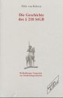 Die Geschichte des § 218 StGB Law