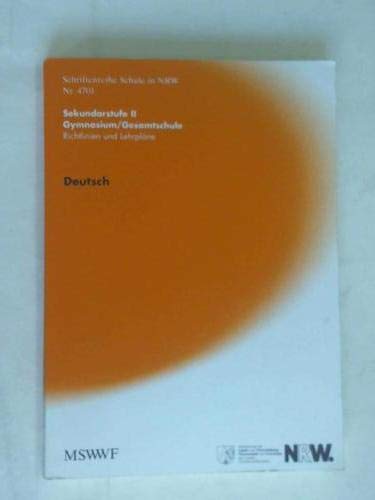 Deutsch Gymnasium Sek II (Gymnasiale Oberstufe Sek. II) Learning & Reference