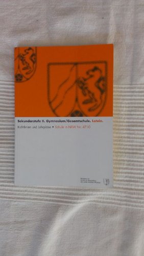 Latein Gymnasium Sek II (Gymnasiale Oberstufe Sek. II) Learning & Reference
