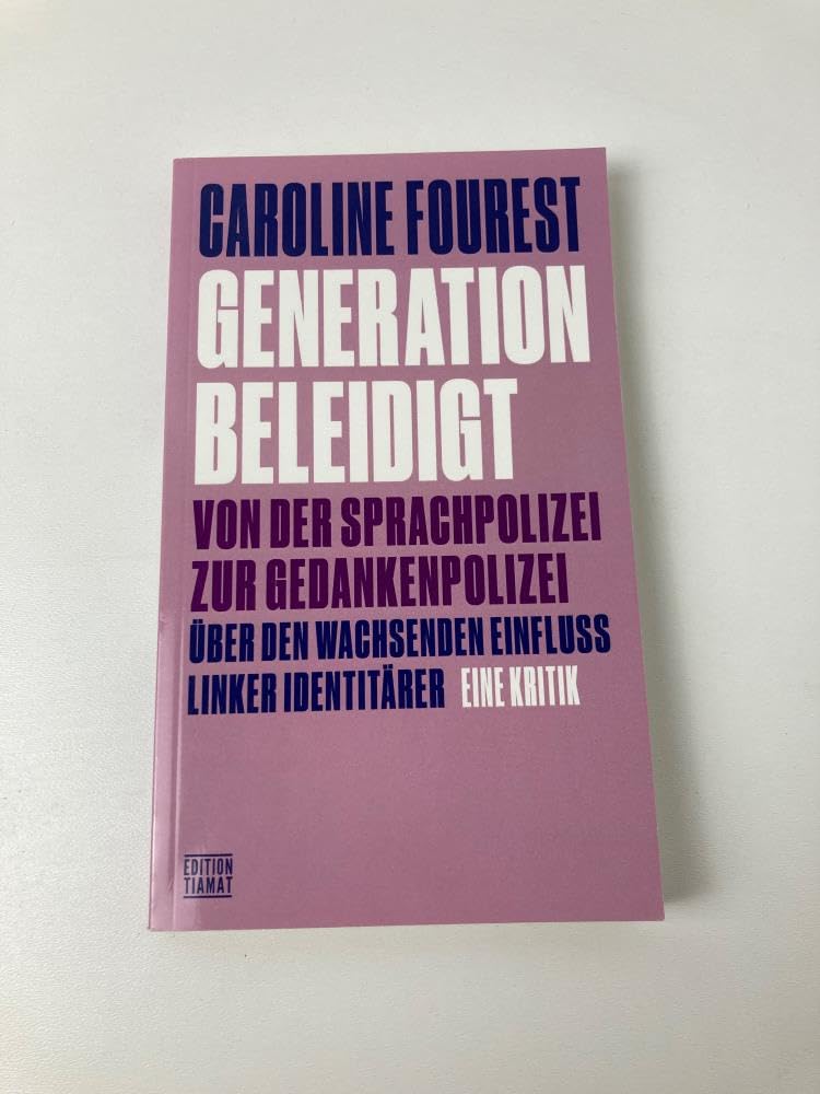 Generation Beleidigt Contemporary literature Books
