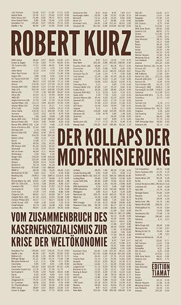 Product Image: Der Kollaps der Modernisierung