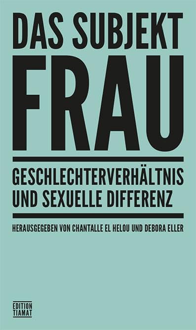 Product Image: Das Subjekt Frau