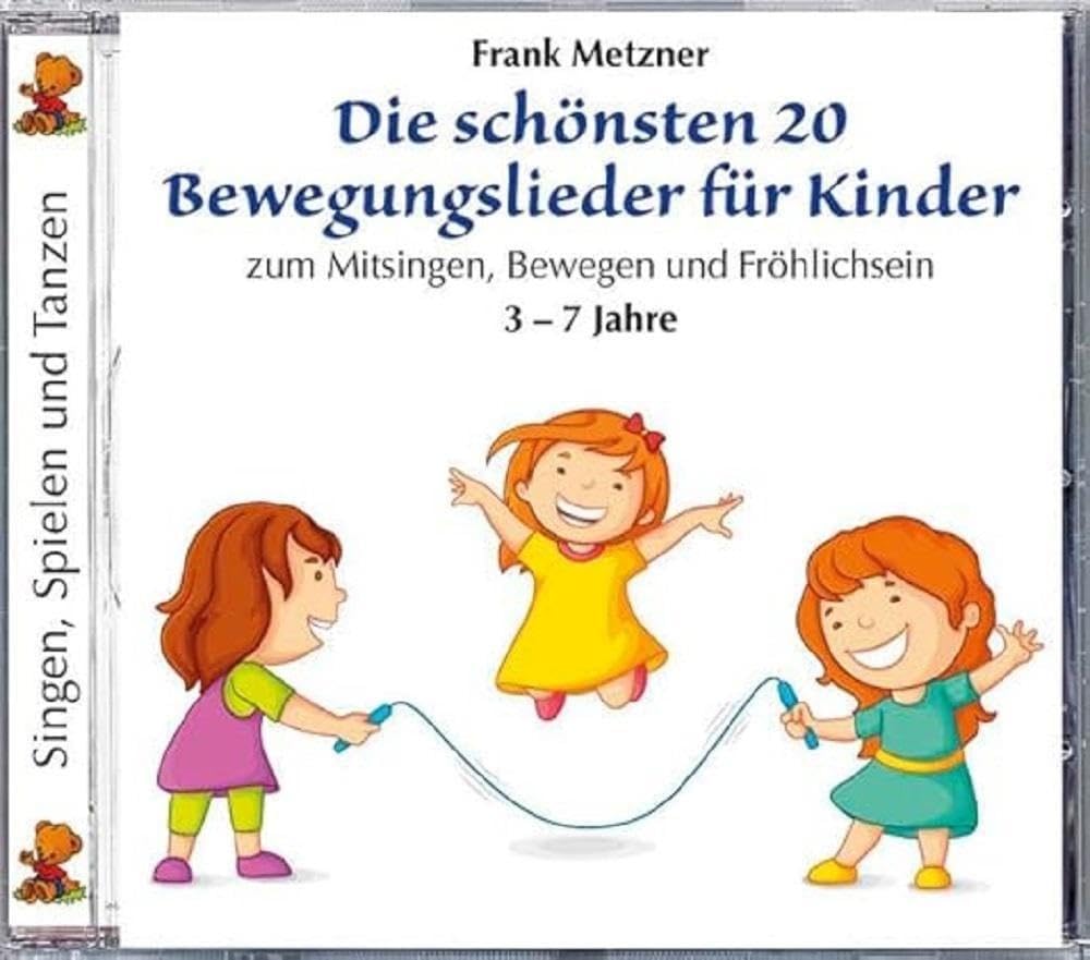 Die Schönsten 20 Bewegungslieder für Kinder cd