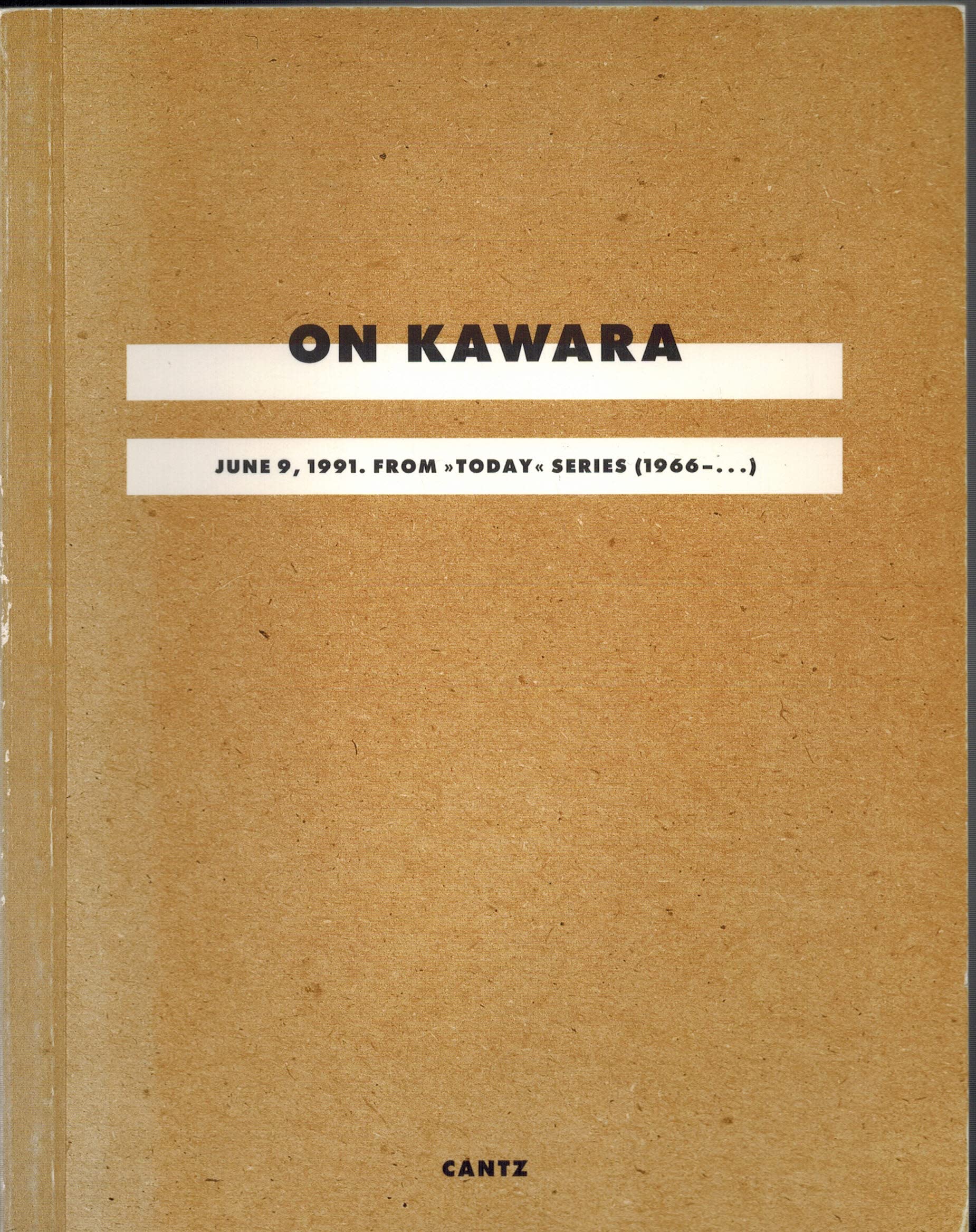 On Kawara: June 9, 1991 (From Today Series, No. 23, 1991) Photography