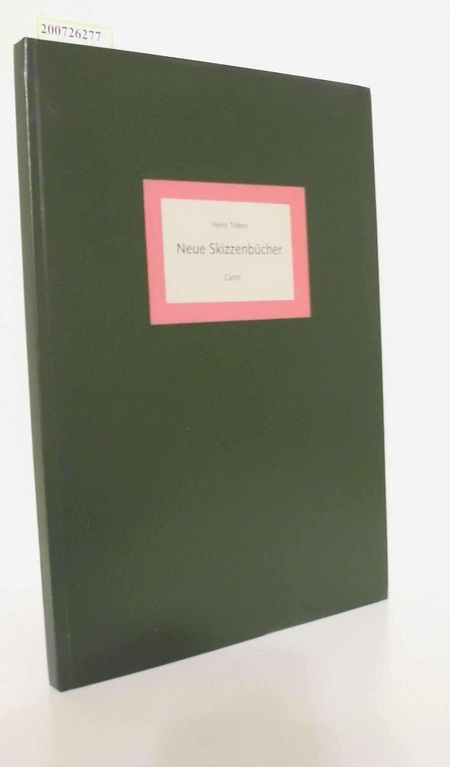 Heinz Trökes /Neue Skizzenbücher 1984-1994 Film, Art & Culture